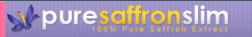 Pure Saffron Slim logo