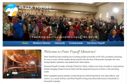 Peter Popoff People United For Christ logo