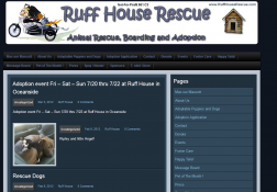Ruff House Rescue logo