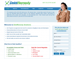 DEBT REMEDY SOLUTIONS logo
