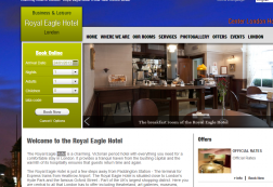 The Royal Eagle Hotel London UK logo