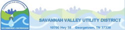 Savannah Utility District Georgetown TN. logo
