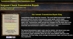 transmission king, san antoino logo