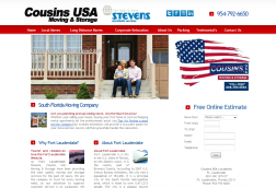 Cousins usa moving &amp; storage logo