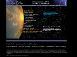 Theaccuratepsychic.com/ Or Psychic Bella logo