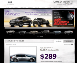 Ramsey Infiniti logo