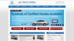 Jaywolfe Honda logo