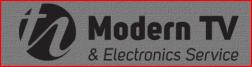 MODERN TV and ELECTRONICS SERVICE in MADISON WIS logo