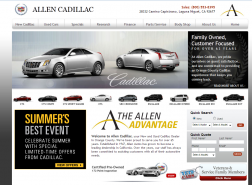 Allen Cadillac logo